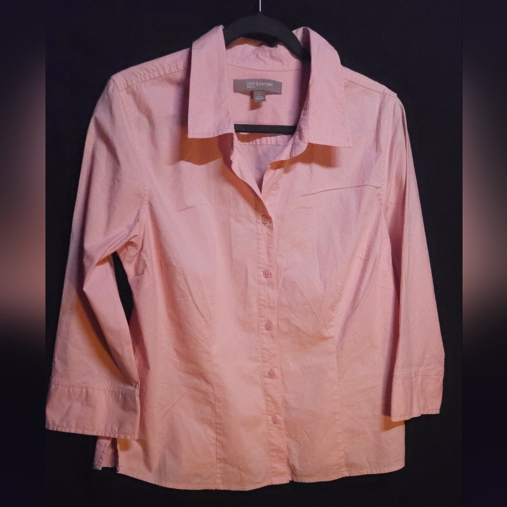 Croft & Barrow Light Pink Button Down Shirt